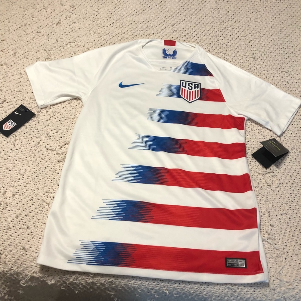 Nike soccer U.S. home team.